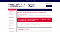 Desktop Screenshot of embstoredealer.com
